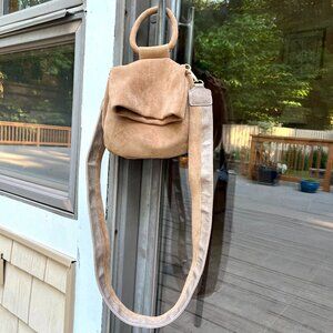 Anthropologie Tan Crossbody Bag